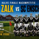 Halve finale van de nacompetitie voor Zalk tegen sc Enschede
