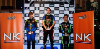 Dag vol actie, inhaalraces en spanning met karter Michiel Wolters