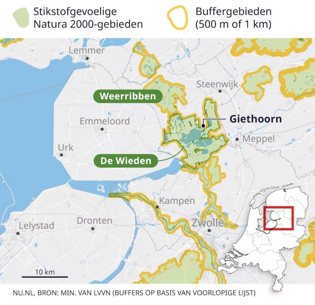 Wat betekenen de stikstofplannen voor Hattem? – Er is nog weinig concreet